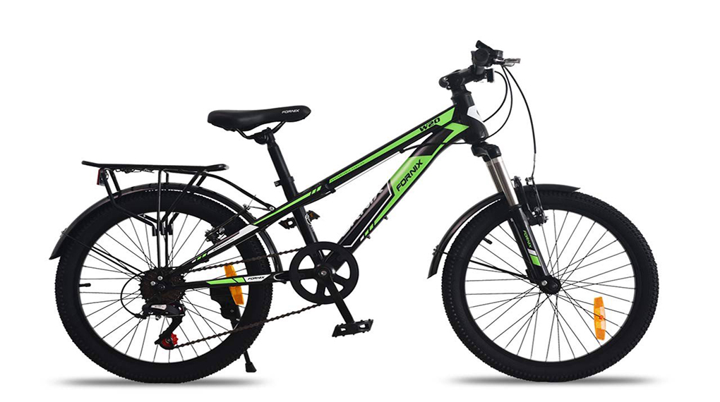 Xe đạp địa hình MTB Fornix W20 Đen xanh lá với kiểu dáng năng động