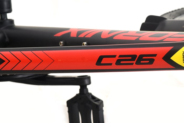 Xe đạp địa hình MTB Fornix C26 26 inch Màu Đen - Đỏ