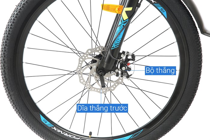 Xe đạp địa hình MTB Fornix C26 26 inch Màu Vàng