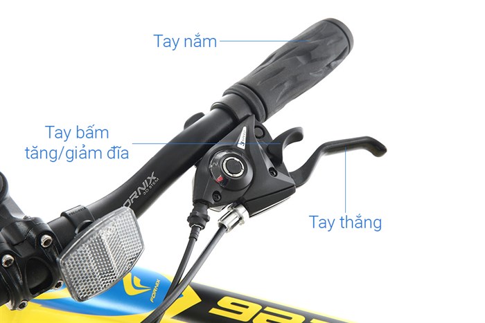 Xe đạp địa hình MTB Fornix C26 26 inch Màu Vàng