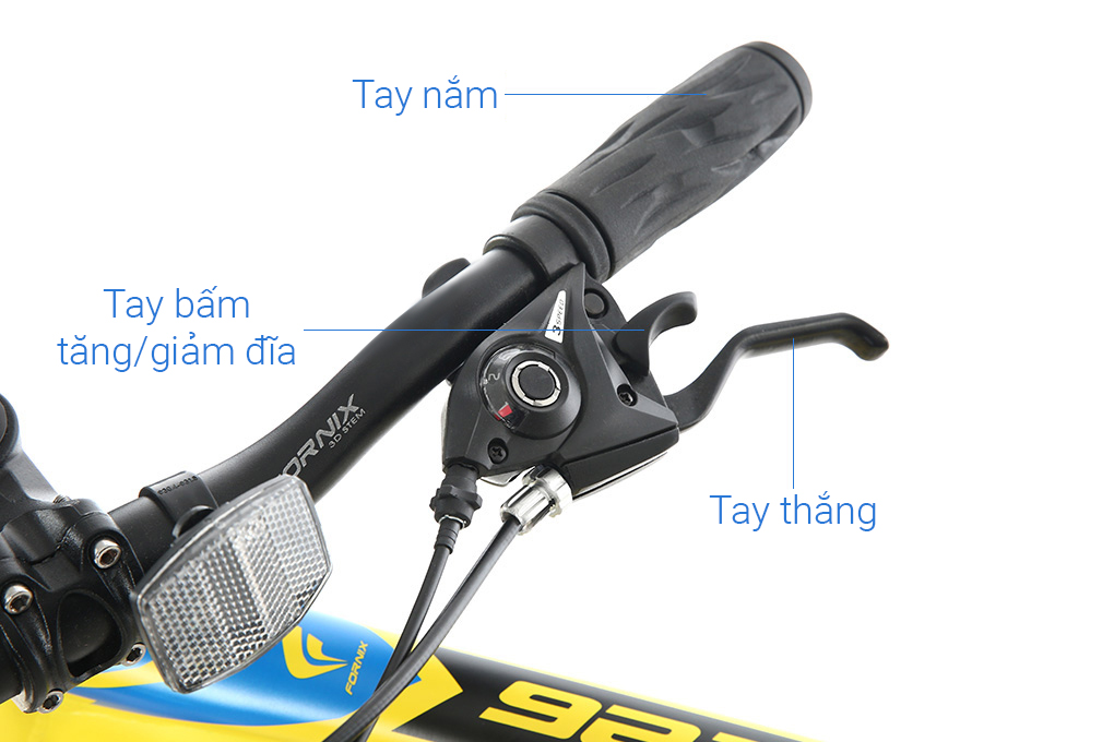 Xe đạp địa hình MTB Fornix C26 26 inch Màu Vàng