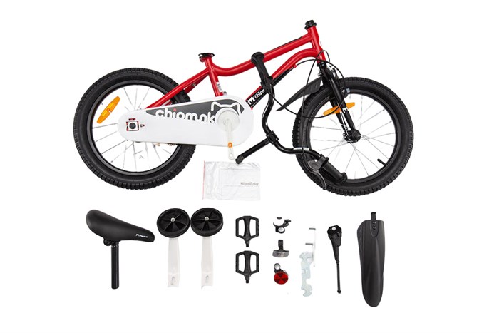 Xe Đạp Trẻ Em Chipmunk CM14-1 14 inch Màu Đỏ