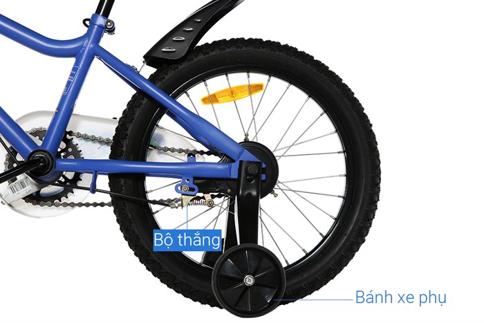 Xe Đạp Trẻ Em Chipmunk CM18-1 18 inch Màu Xanh Dương