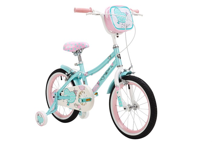 Xe Đạp Trẻ Em Kent Love Bug V201613 16 inch Màu Xanh ngọc