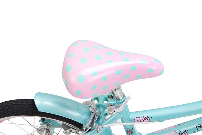 Xe Đạp Trẻ Em Kent Love Bug V201613 16 inch Màu Xanh ngọc