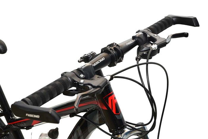 Xe Đạp Địa Hình MTB Fascino A400 24 inch Màu Đen - Đỏ