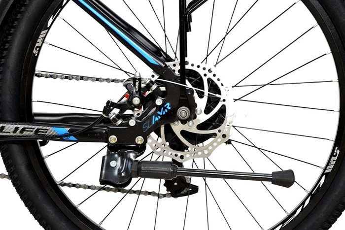 Xe Đạp Địa Hình MTB Life 24XT 24 inch Màu Đen - xanh dương