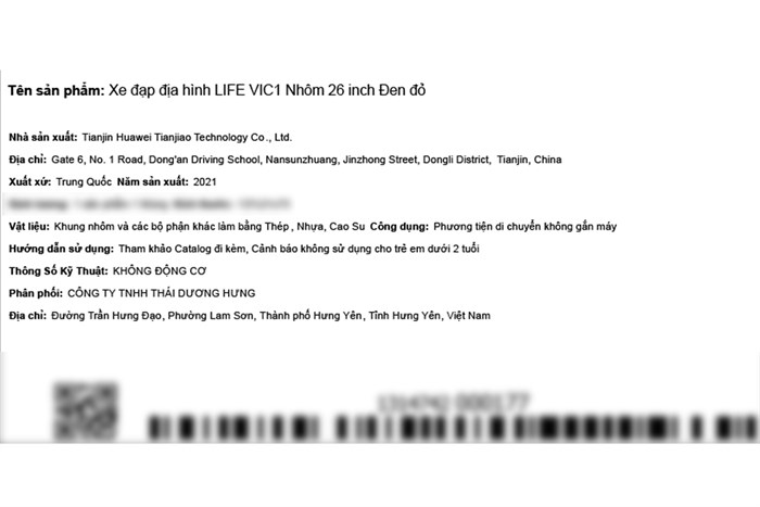 Xe Đạp Địa Hình MTB Life VIC1 26 inch