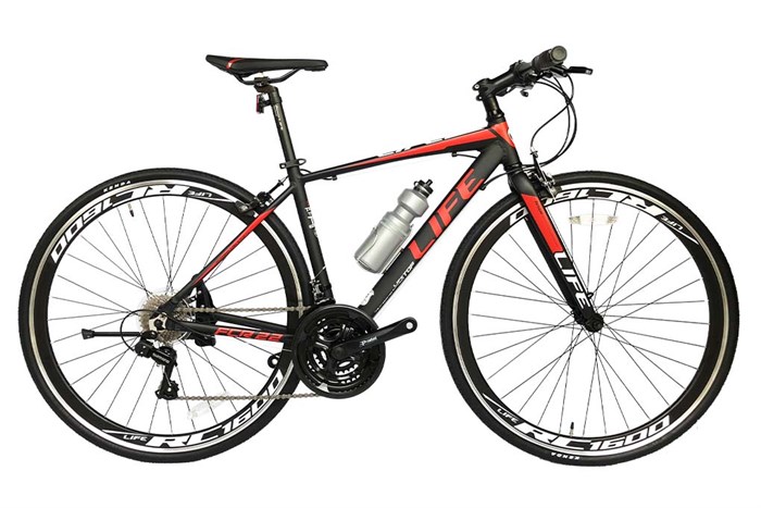 Xe Đạp Đường Phố Touring Life FCR22 27.5 inch Màu Đen - Đỏ
