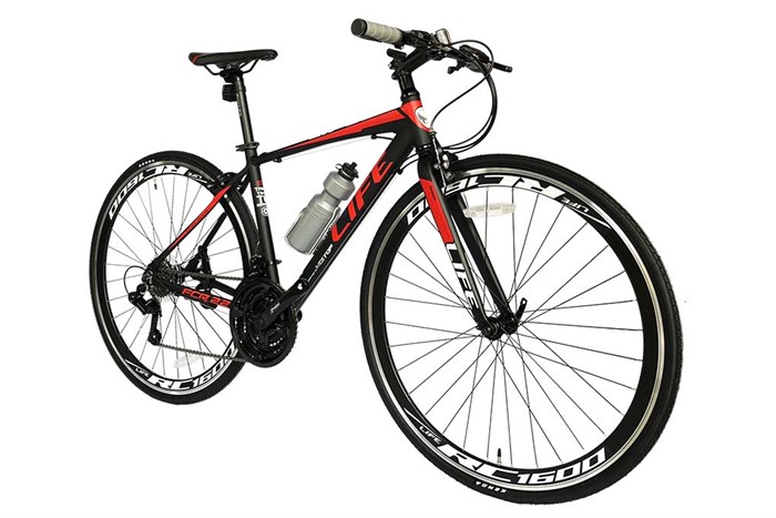Xe Đạp Đường Phố Touring Life FCR22 27.5 inch Màu Đen - Đỏ