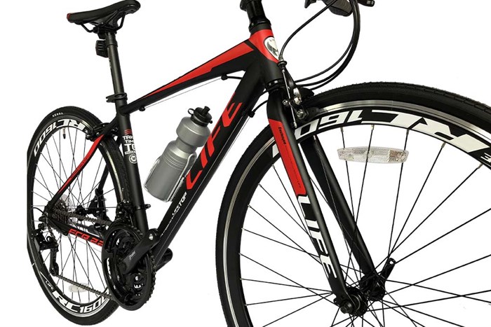 Xe Đạp Đường Phố Touring Life FCR22 27.5 inch Màu Đen - Đỏ
