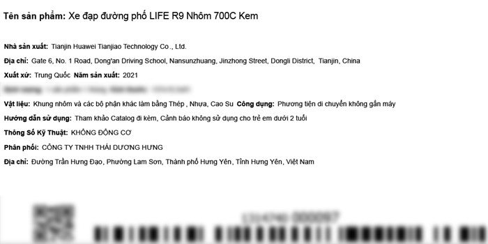 Xe Đạp Đường Phố Touring Life R9 27.5 inch Màu Kem