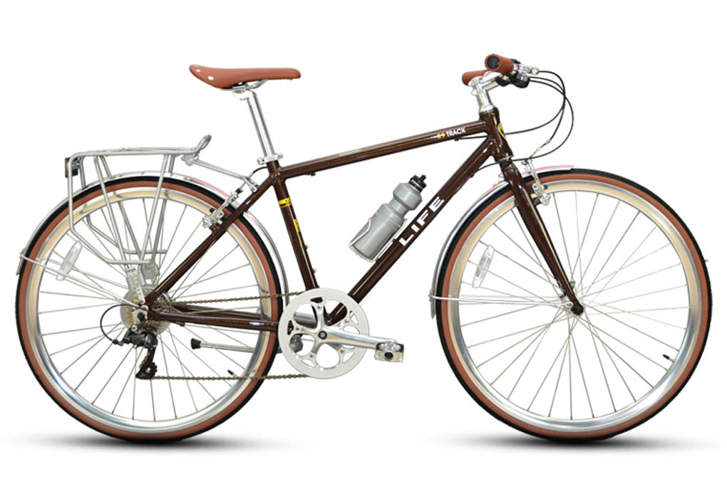 Xe Đạp Đường Phố Touring Life R9 27.5 inch Màu Nâu
