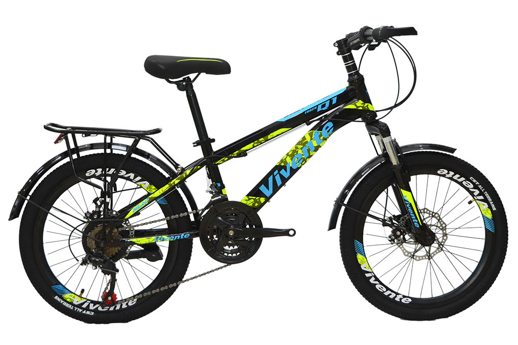 Xe Đạp Trẻ Em Vivente 20Q1 20 inch Màu Đen - xanh dương