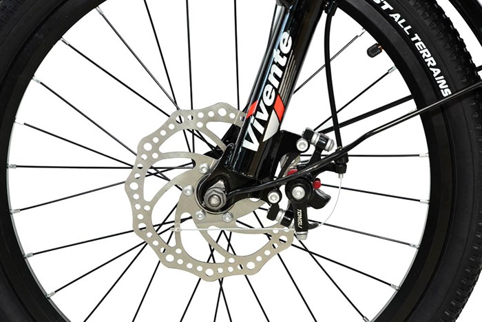 Xe Đạp Trẻ Em Vivente 20Q2 20 inch Màu Đen - Cam