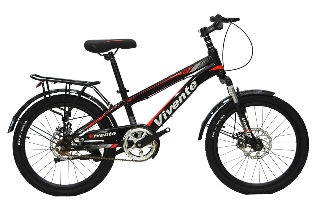 Xe Đạp Trẻ Em Vivente 20Q2 20 inch Màu Đen - Đỏ