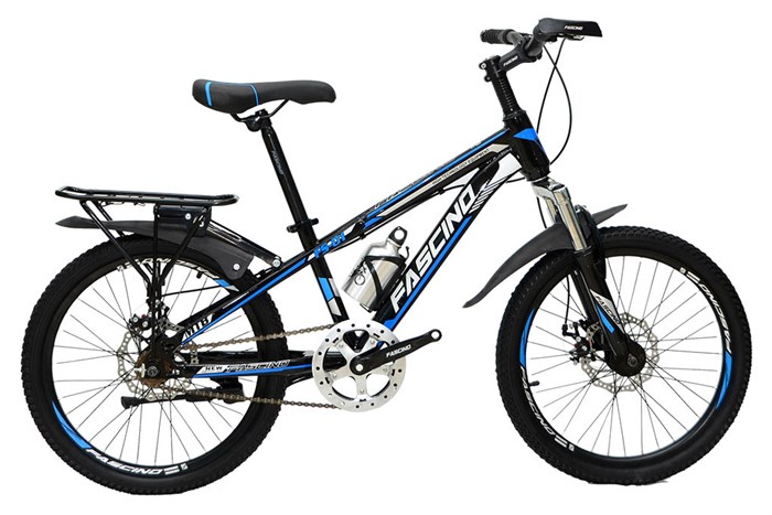 Xe Đạp Trẻ Em Fascino FS-01 20 inch Màu Đen - xanh dương