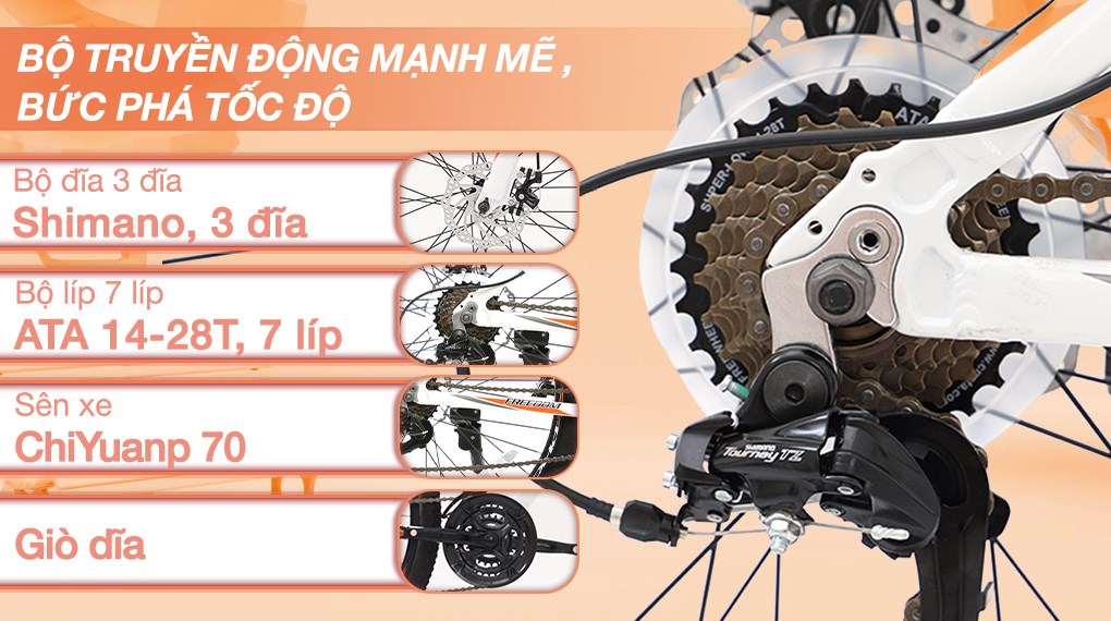 Xe Đạp Địa Hình MTB Phoenix Vigilon 3.0 26 inch