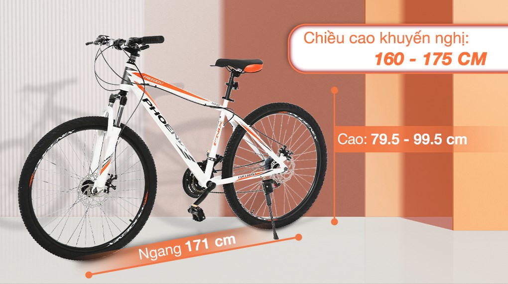 Xe Đạp Địa Hình MTB Phoenix Vigilon 3.0 26 inch