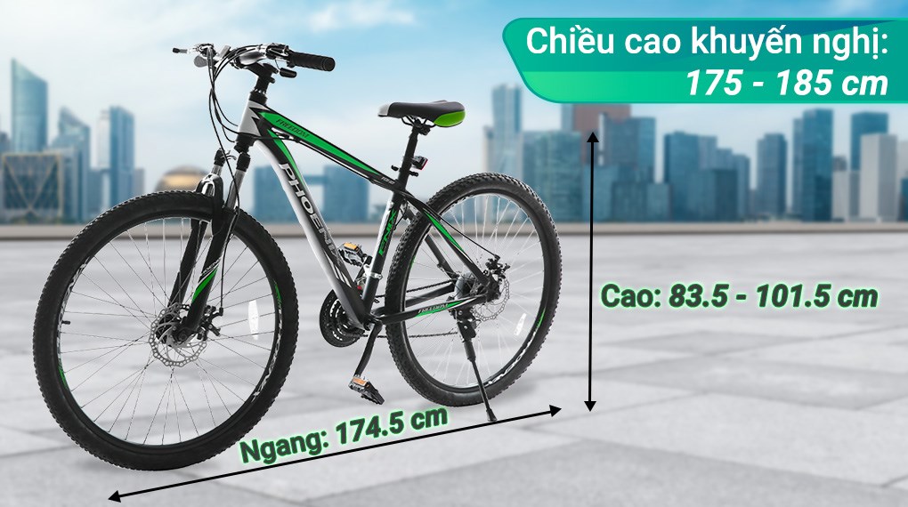 Xe Đạp Địa Hình MTB Phoenix Vigilon 3.0 27.5 inch