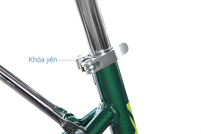 Xe Đạp Đường Phố Cổ Điển City Phoenix Yumo 26 inch Màu Xanh lá đậm