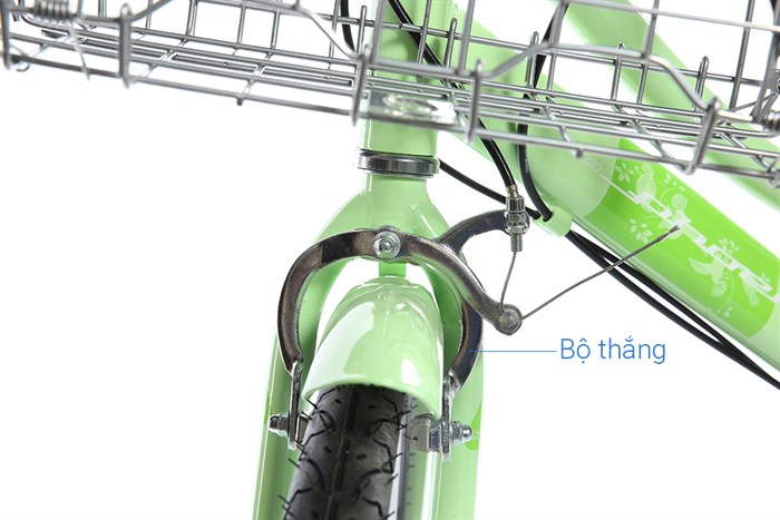 Xe Đạp Đường Phố Cổ Điển City Phoenix Yumo 26 inch Màu Xanh lá nhạt