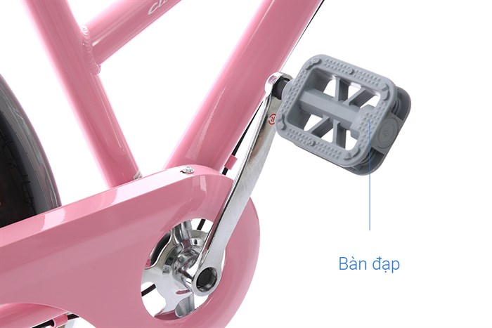 Xe Đạp Đường Phố Cổ Điển City Phoenix Yumo 26 inch Màu Hồng