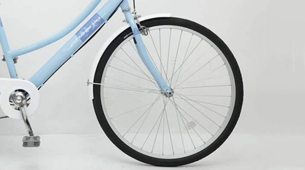Xe đạp đường phố cổ điển City Phoenix YUMO 26 inch Xanh Lam - Bánh xe 26 inch