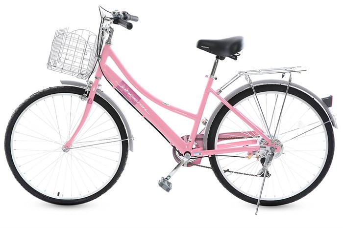 Xe Đạp Đường Phố Cổ Điển City Phoenix Yumo 26 inch Màu Hồng