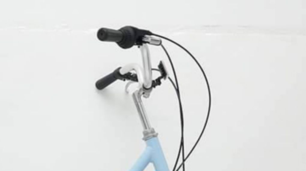 Xe đạp đường phố cổ điển City Phoenix YUMO 26 inch Xanh Lam - Ghi đông không sừng