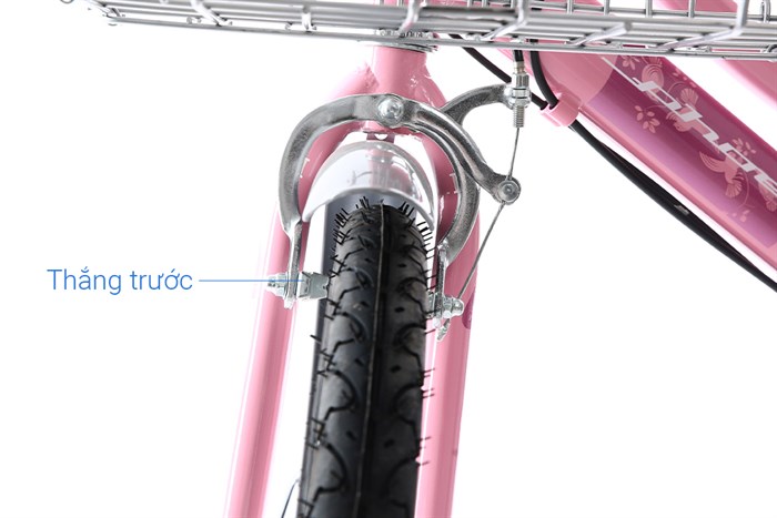 Xe Đạp Đường Phố Cổ Điển City Phoenix Yumo 26 inch Màu Hồng