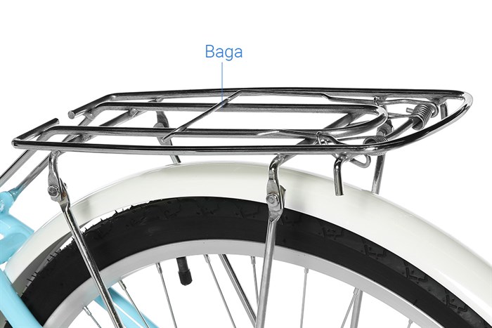 Xe Đạp Đường Phố Cổ Điển City Phoenix Yumo 26 inch Màu Xanh lam