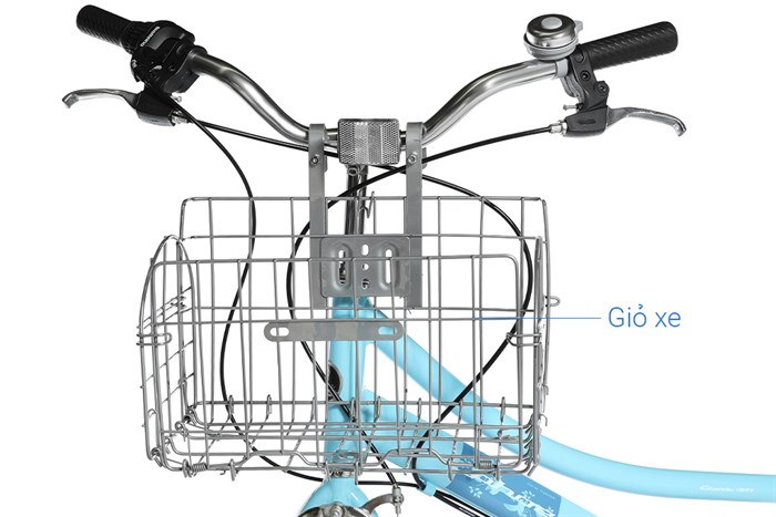 Xe Đạp Đường Phố Cổ Điển City Phoenix Yumo 26 inch Màu Xanh lam