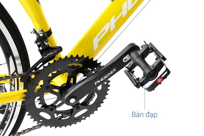 Xe Đạp Thể Thao Road Phoenix 700C Bike 29 inch Màu Vàng
