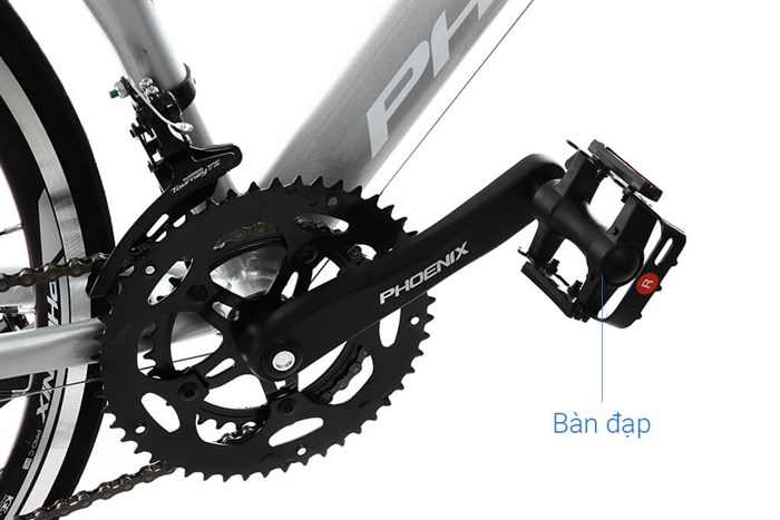 Xe Đạp Thể Thao Road Phoenix 700C Bike 29 inch Màu Xám