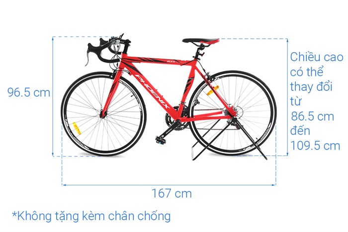 Xe Đạp Thể Thao Road Phoenix 700C Bike 29 inch Màu Đỏ