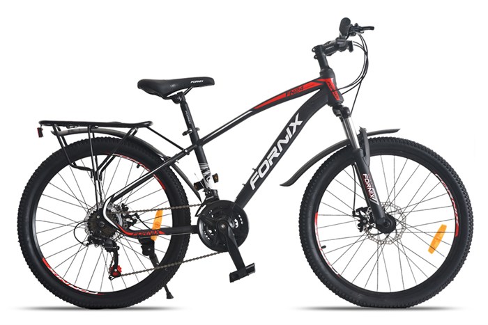 Xe Đạp Địa Hình MTB Fornix FN24 24 inch Màu Đen - Đỏ