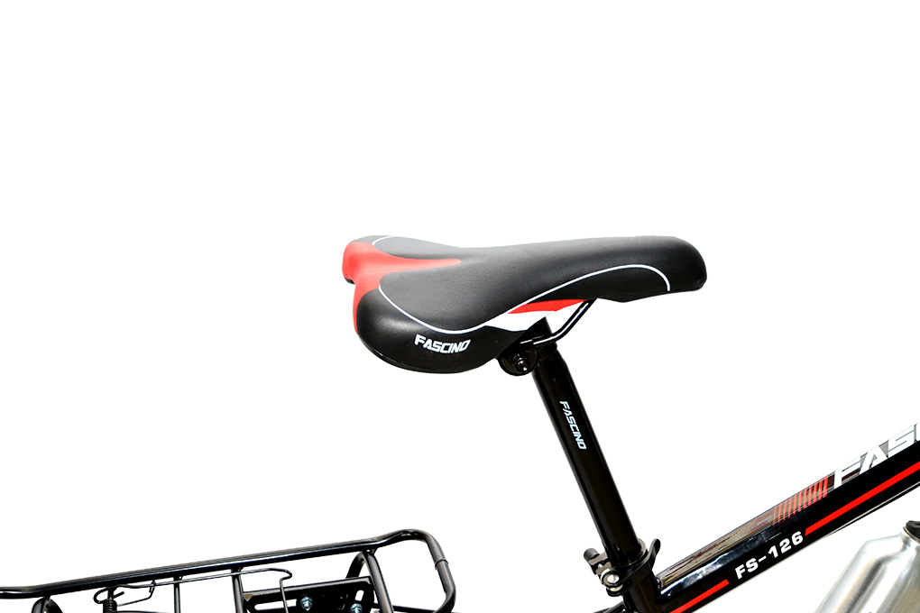 Xe Đạp Địa Hình MTB Fascino FS-126 26 inch Màu Đen - Đỏ