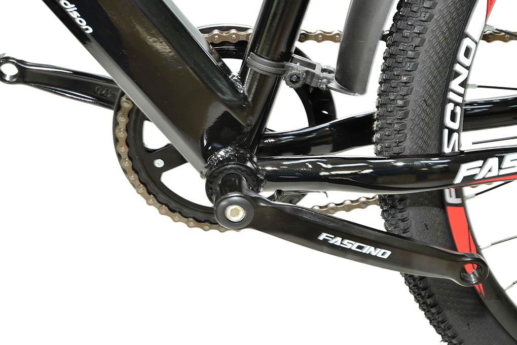 Xe Đạp Địa Hình MTB Fascino FS-126 26 inch Màu Đen - Đỏ