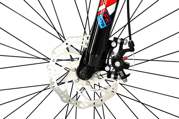 Xe Đạp Địa Hình MTB Fascino FS-126 26 inch Màu Đen - Đỏ