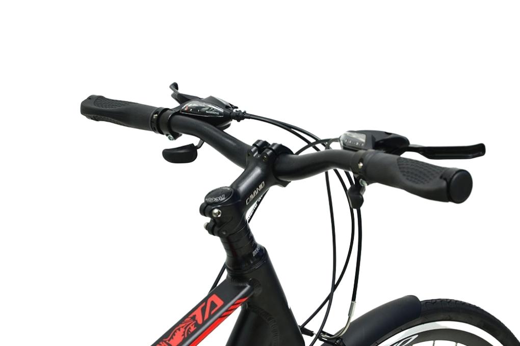 Xe Đạp Đường Phố Touring Cavanio Focus 29 inch Màu Đen - Đỏ