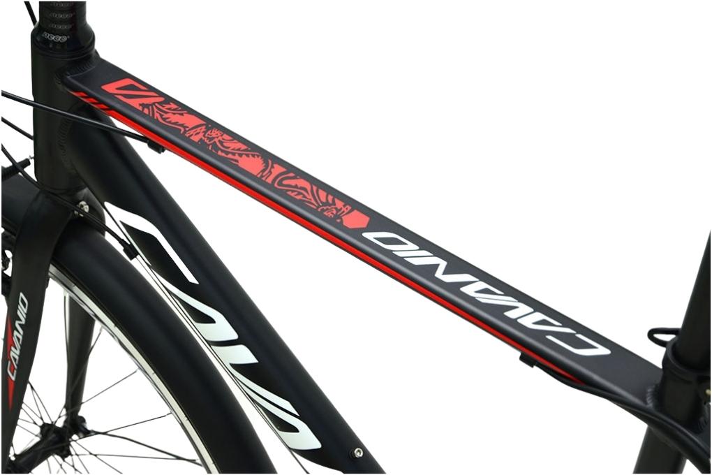 Xe Đạp Đường Phố Touring Cavanio Focus 29 inch Màu Đen - Đỏ