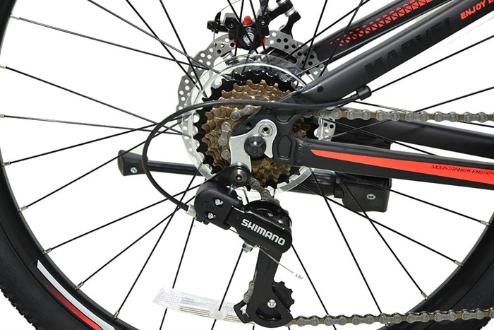 Xe Đạp Địa Hình MTB Life 24 Marvel 24 inch Màu Đen - Cam