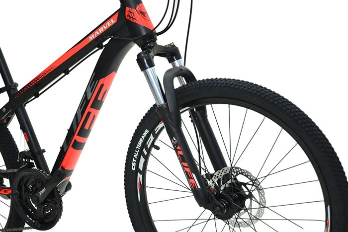 Xe Đạp Địa Hình MTB Life 24 Marvel 24 inch Màu Đen - Đỏ