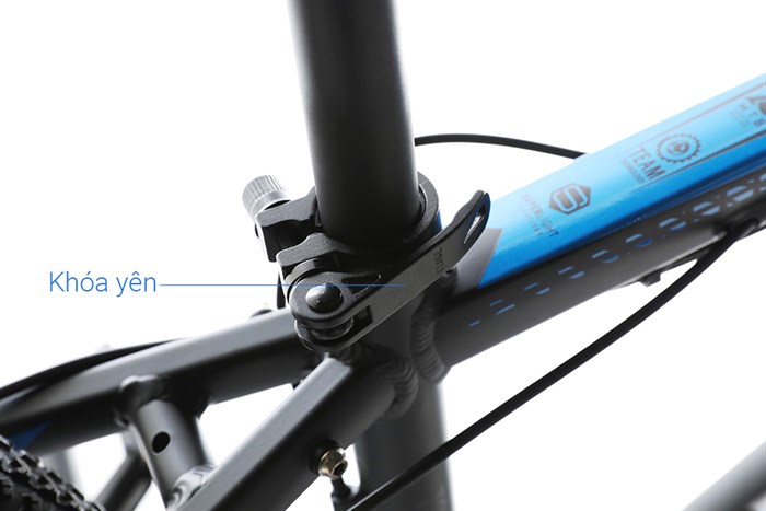 Xe Đạp Địa Hình MTB Life 24 Marvel 24 inch Màu Đen - xanh dương