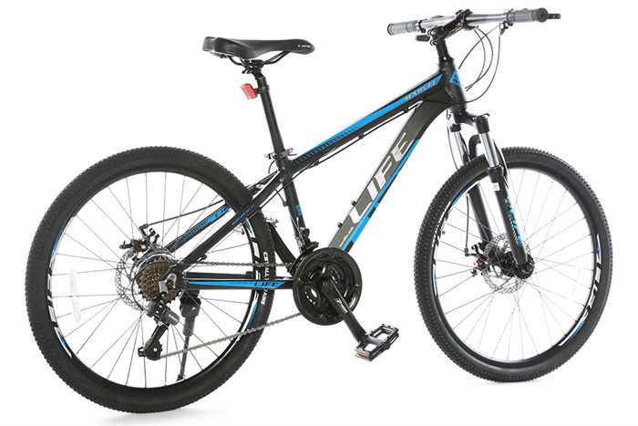 Xe Đạp Địa Hình MTB Life 24 Marvel 24 inch Màu Đen - xanh dương