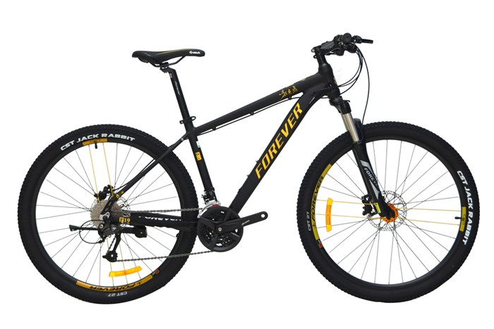 Xe Đạp Địa Hình MTB Forever F1904 27.5 inch Màu Đen - Vàng