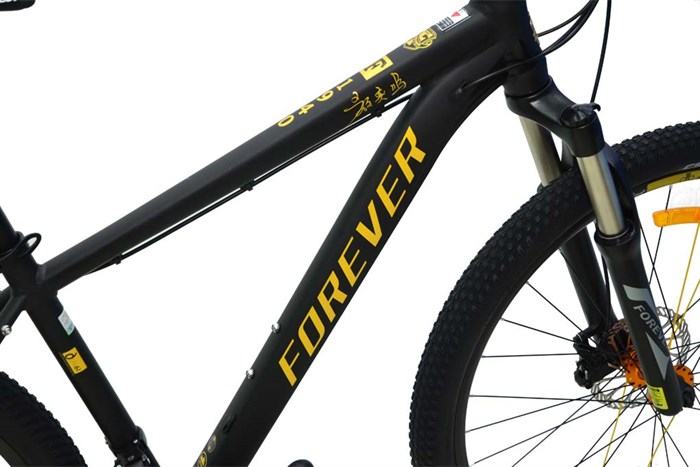 Xe Đạp Địa Hình MTB Forever F1904 27.5 inch Màu Đen - Vàng