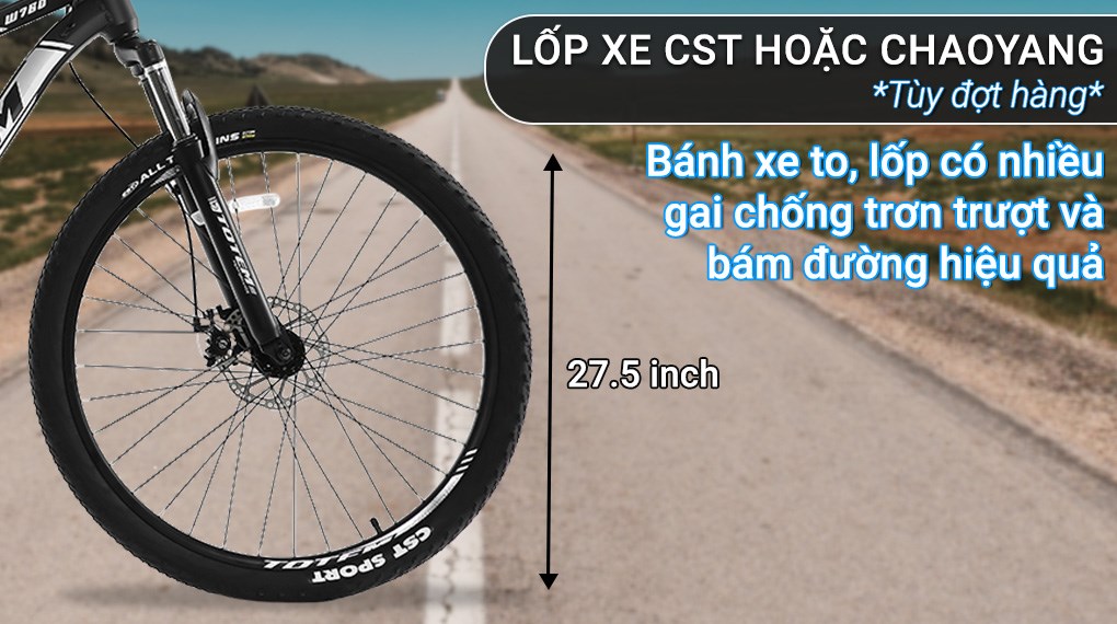 Xe Đạp Địa Hình MTB Totem W760 27.5 inch Size M