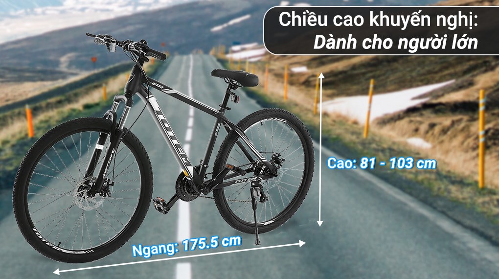 Xe Đạp Địa Hình MTB Totem W760 27.5 inch Size M